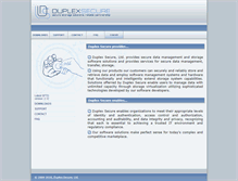 Tablet Screenshot of duplexsecure.com